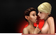 Kinky lesbians and ice cream in Virtual Lust 3D free download